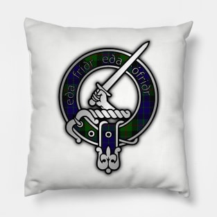 Clan Gunn Tartan Crest - Old Norse Pillow