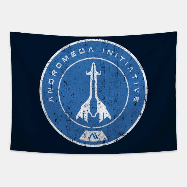 Andromeda Initiative Tapestry by huckblade