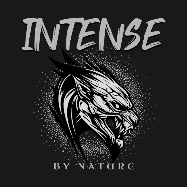 Intense By Nature Quote Motivational Inspirational by Cubebox