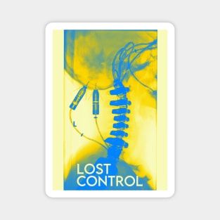 Lost Control (Blue&Yelo) Magnet