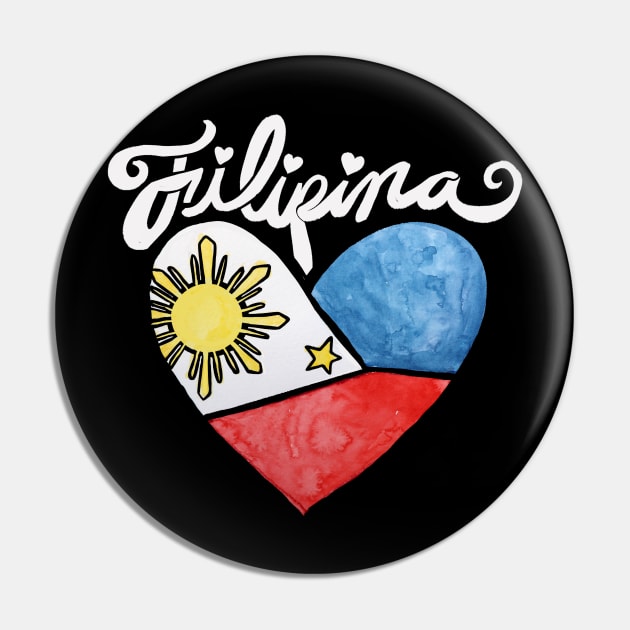 Filipina Pin by bubbsnugg