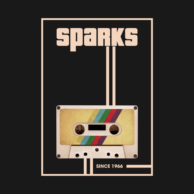 Sparks Music Retro Cassette Tape by Computer Science