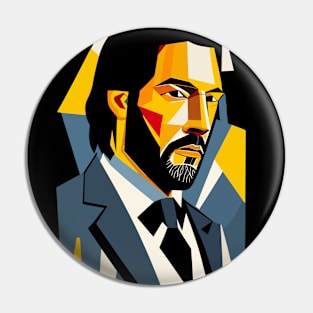 Portrait of Hitman Pin