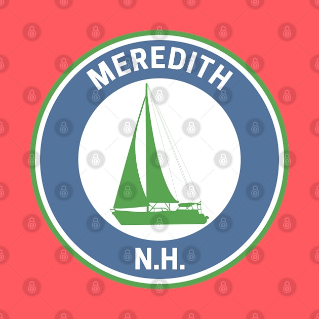 Vintage Meredith New Hampshire by fearcity