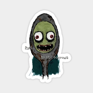 Rusty Spoon was the name of Mr Salad's costume Magnet