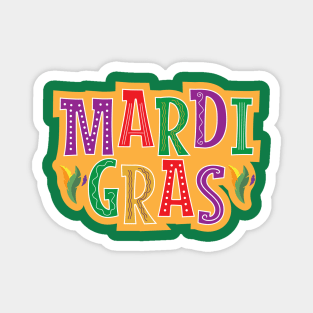 Mardi Gras Dress, Mardi Gras Funny Party Magnet