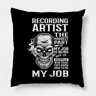 Recording Artist T Shirt - The Hardest Part Gift Item Tee Pillow