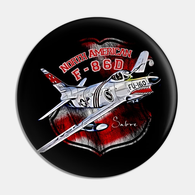 North American F-86D Pin by aeroloversclothing