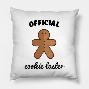 Official Cookie Taster Pillow