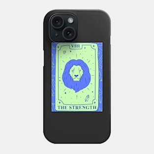 The Emperor Tarot Card and Crystals Graphic Phone Case