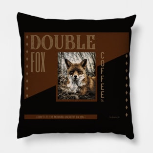 Double Fox Coffee Co. Pillow