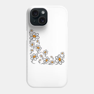 daisy flower blooms daisies in bloom blossoms Phone Case
