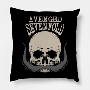 avenged father skull Pillow