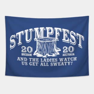 STUMPFEST!!! (White) Tapestry