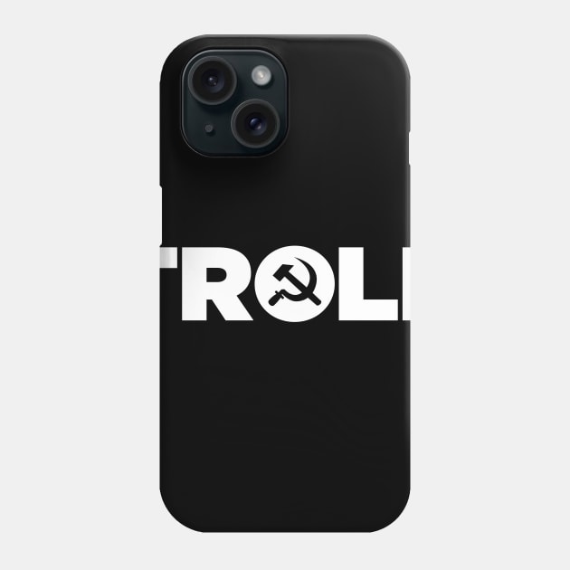 Funny Russian Troll / Internet Bot Phone Case by MeatMan