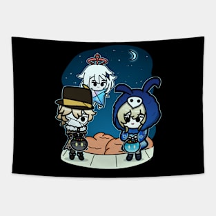 traveler halloween | (fan-art by smoomaru) Tapestry