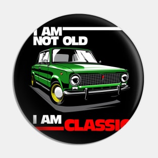 Retro Classic Car Pin