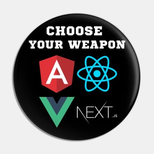 Choose your JavaScript framework Pin