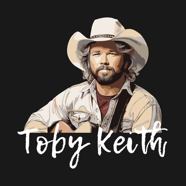 toby keith // vintage fans art by gerradliquid