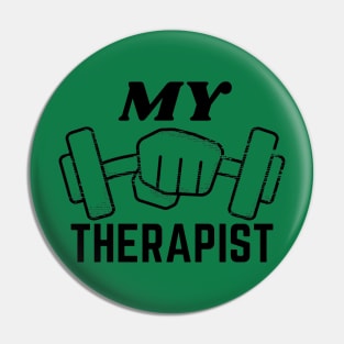 my therapist, fitness and workout Pin