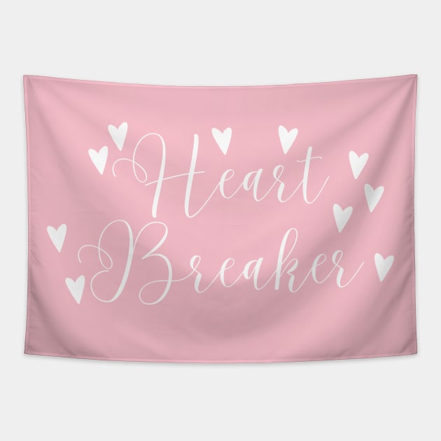 Heart Breaker Tapestry by LylaLace Studio