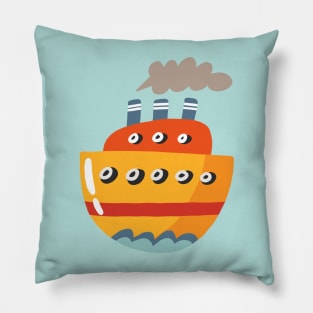 Steamboat Pillow