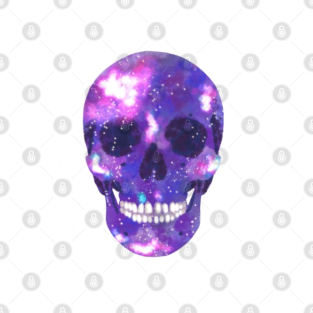 Cosmic Skull 6 by KMogenArt