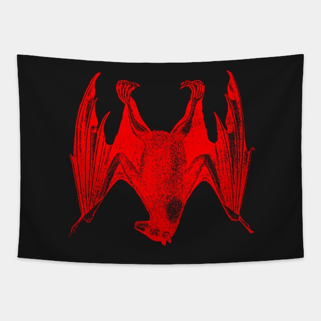 The Bat, man. Red edition. Tapestry by winterwinter