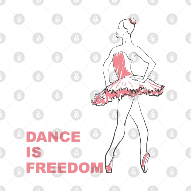 Dance is freedom by Olga Berlet