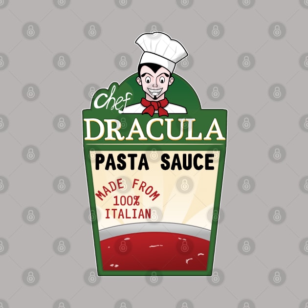 CHEF DRACULA PASTA SAUCE by droidmonkey