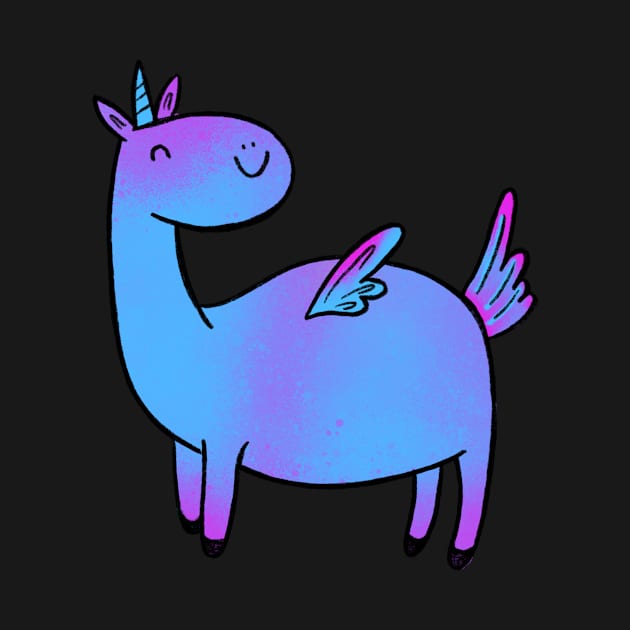 Unicorn with wings by taya-stdnk