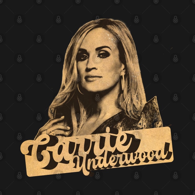 Nyindirprojek Carrie Underwood vintage retro by NYINDIRPROJEK