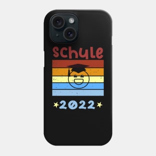 Schule 2022 1. Klasse Smile Schulbeginn T shirt Phone Case