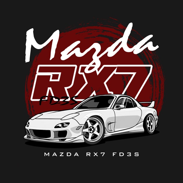 Mazda RX7, JDM, Japanese cars by T-JD