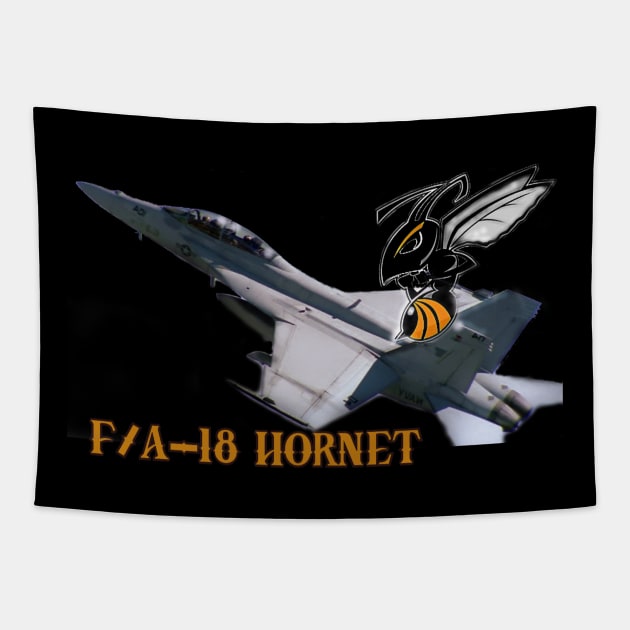 stung by a Hornet Tapestry by WarDaddy