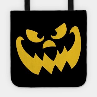 Pumpkin Smiley Face Tote