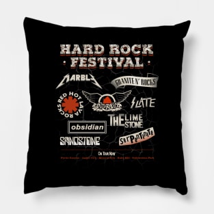 Hard Rock Festival Pillow