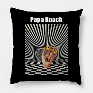 Illuminati Hand Of Papa Roach Pillow