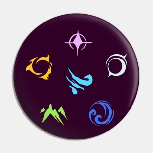 Arcana Runes Pin