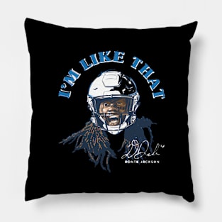 Donte Jackson Carolina I'M Like T Portrait Pillow