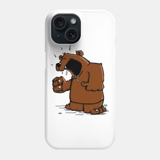 Shouting Bear Phone Case