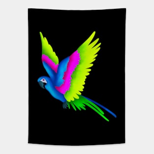 Colorful Parrot Tapestry