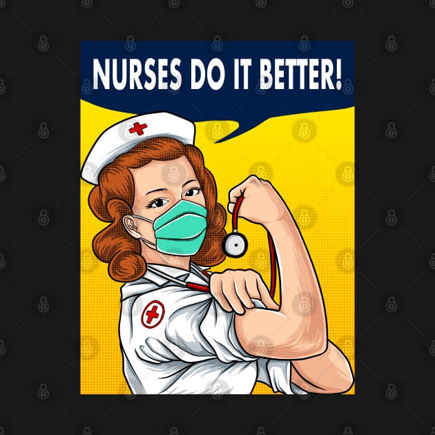 nurses do it better by opoyostudio
