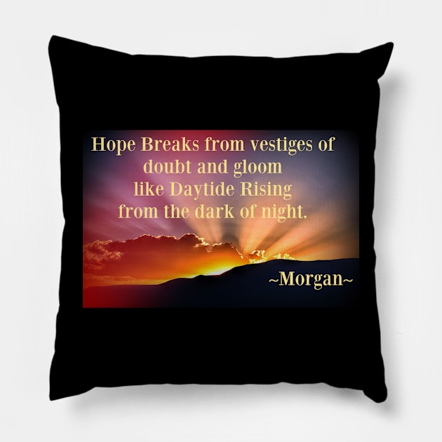 Hope Pillow by Visually Lyrical