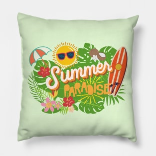 Summer Paradise Pillow