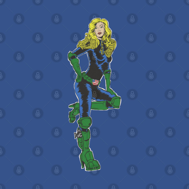 Judge Anderson Pin Up Daze - Pin Up Girl - T-Shirt