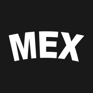 MEX Bold White T-Shirt