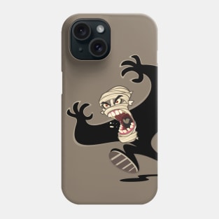 Halloween Mummy Shadow Runner Phone Case