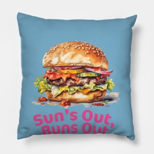 Hamburger Pillow