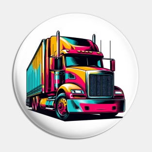 Semi Truck Pin